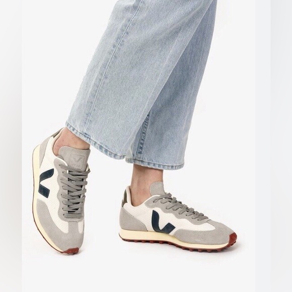 Veja Shoes - Veja RIO BRANCO HEXAMESH GRAVEL ORANGE GREY Sneakers